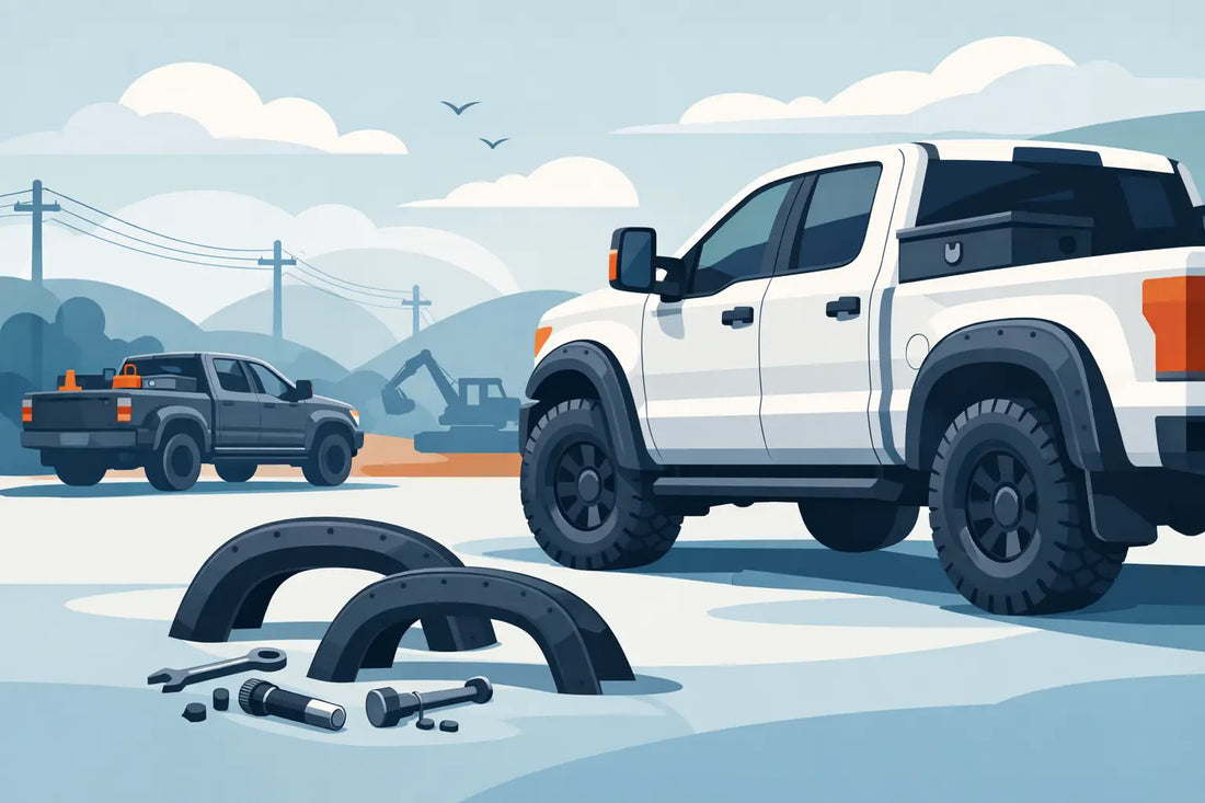 Best Fender Flares for Work Trucks That Work