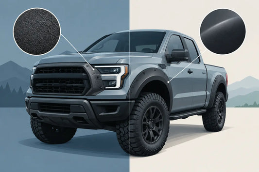 Textured Versus Smooth Fender Flares for Your Truck