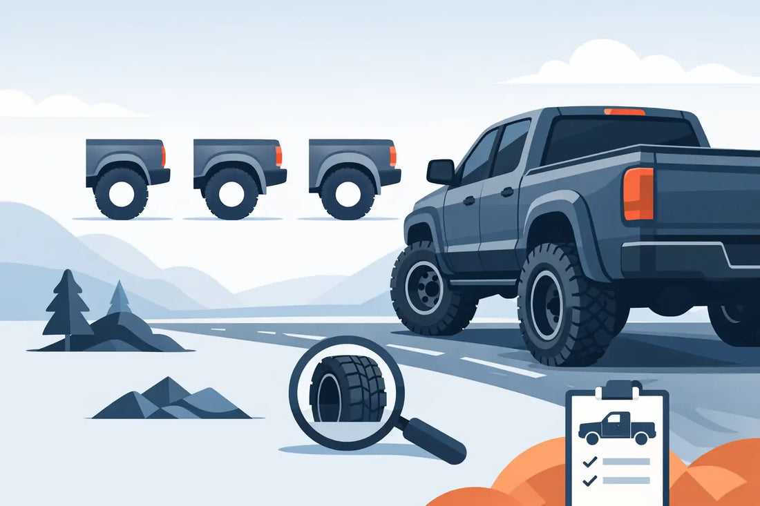 How Much Tire Coverage Needed for Your Truck?
