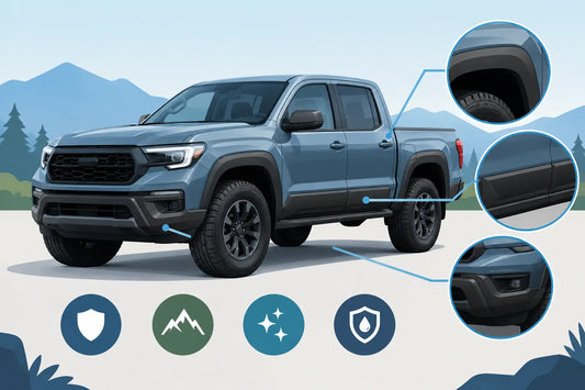 What Body Cladding Does for Your Pickup Truck