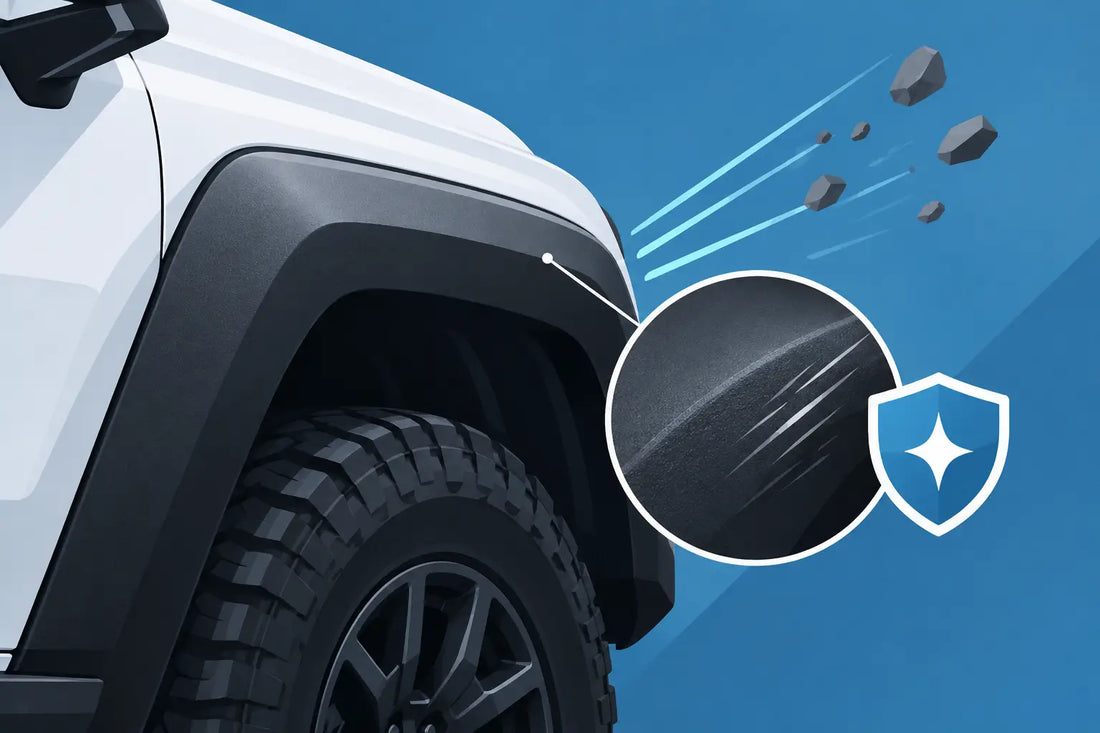 Coating Scratch Resistance for Fender Flares