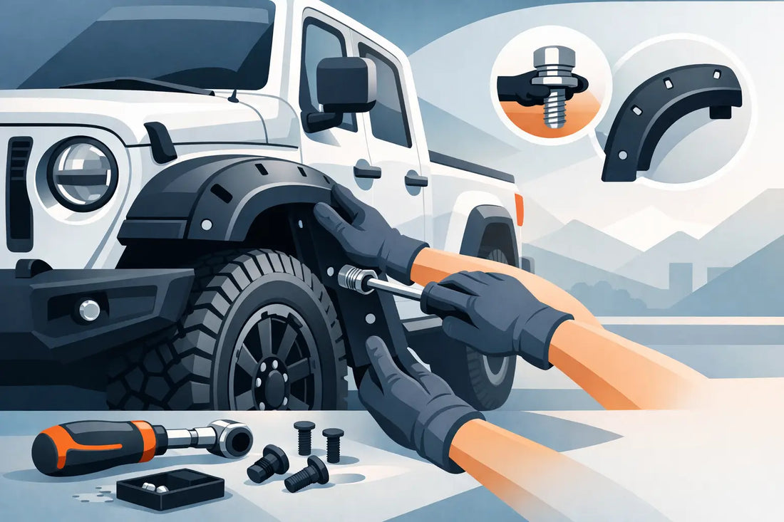 How to Install Bolt On Fender Flares Right