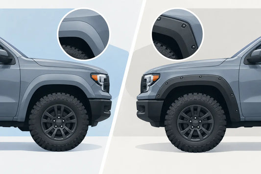 Factory Trim Versus Bolt-On Flares Compared