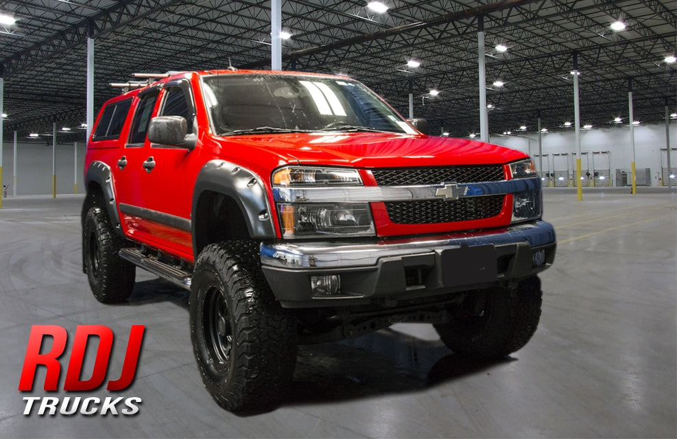 Colorado 2004-2012 PRO-OFFROAD Bolt-On Style Fender Flares