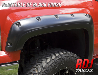 Silverado/Sierra 1500 (1999-2006) PRO-OFFROAD Bolt-On Style Fender Flares