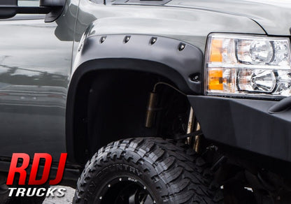 Silverado 1500 (2007-2013) PRO-OFFROAD Bolt-On Style Fender Flares