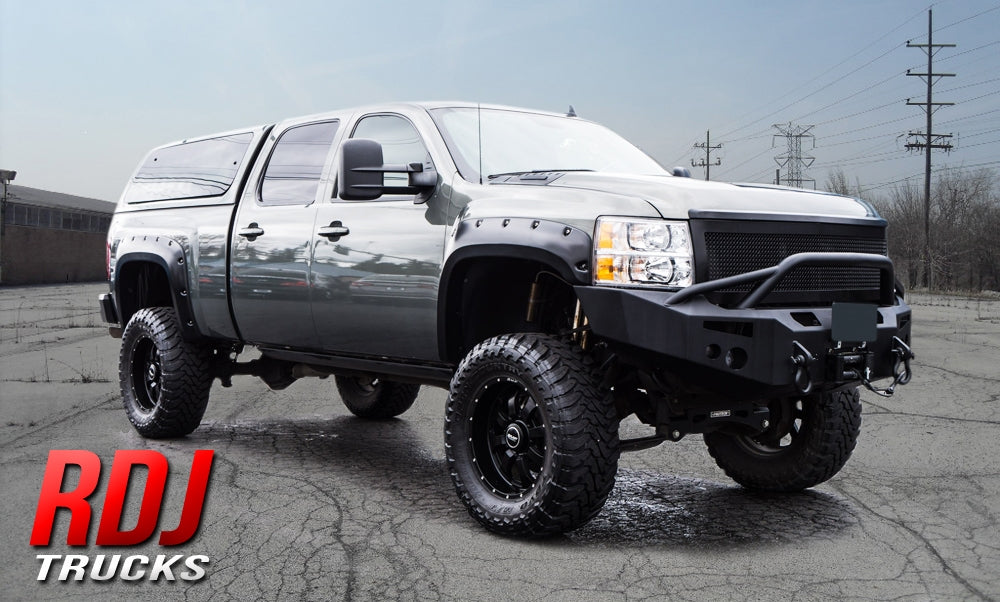Silverado 1500 (2007-2013) PRO-OFFROAD Bolt-On Style Fender Flares