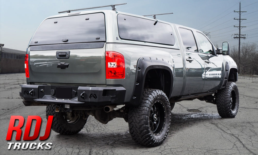 Silverado 1500 (2007-2013) PRO-OFFROAD Bolt-On Style Fender Flares