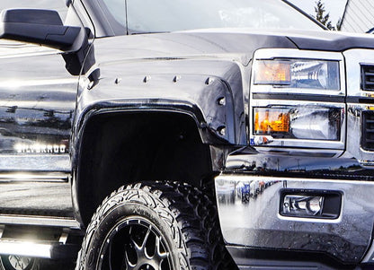 Silverado 1500 (2014-2018) PRO-OFFROAD Bolt-On Style Fender Flares