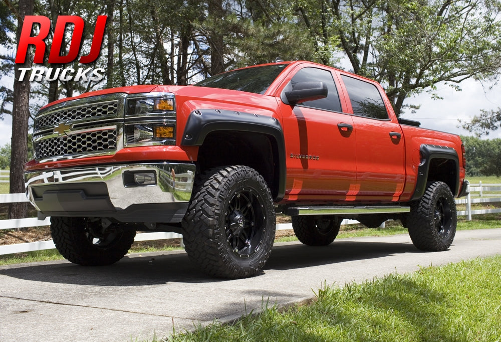 Silverado 1500 (2014-2018) PRO-OFFROAD Bolt-On Style Fender Flares