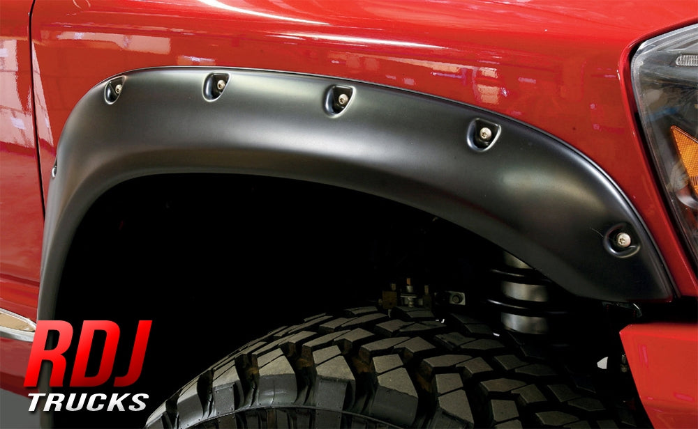 Ram 1500/2500/3500 PRO-OFFROAD Bolt-On Pocket Style Fender Flares