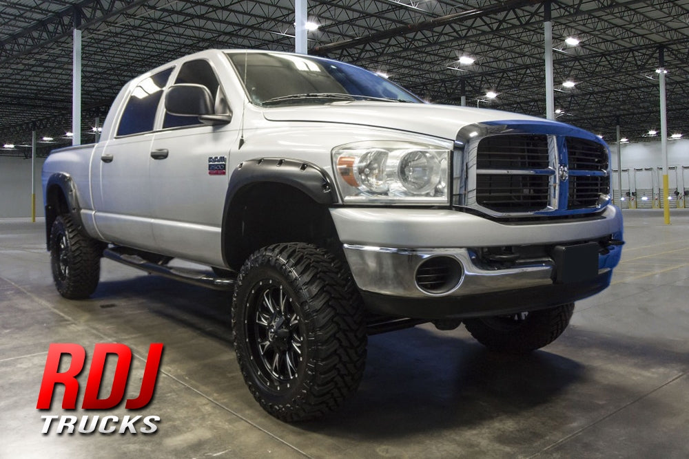 Ram 1500/2500/3500 PRO-OFFROAD Bolt-On Pocket Style Fender Flares