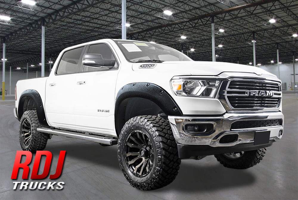 Ram 1500 (2019-2024) PRO-OFFROAD Bolt-On Pocket Style Fender Flares