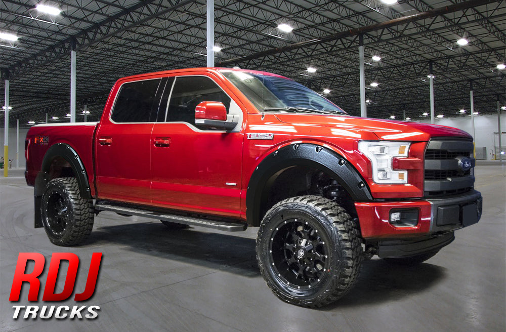 Ford F150 (2015-2017) PRO-OFFROAD Bolt-On Pocket Style Fender Flares