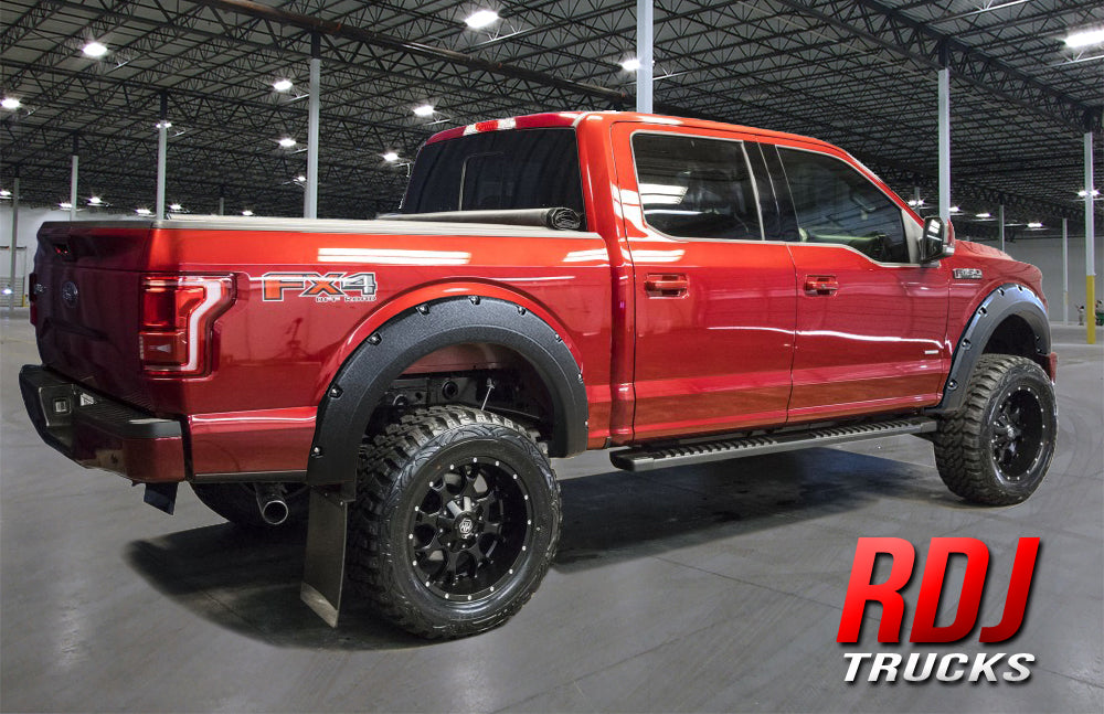 Ford F150 (2015-2017) PRO-OFFROAD Bolt-On Pocket Style Fender Flares
