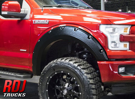 Ford F150 (2015-2017) PRO-OFFROAD Bolt-On Pocket Style Fender Flares