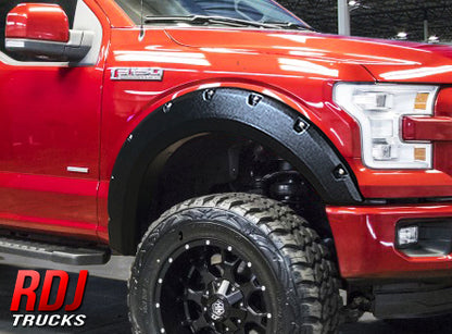 Ford F150 (2015-2017) PRO-OFFROAD Bolt-On Pocket Style Fender Flares