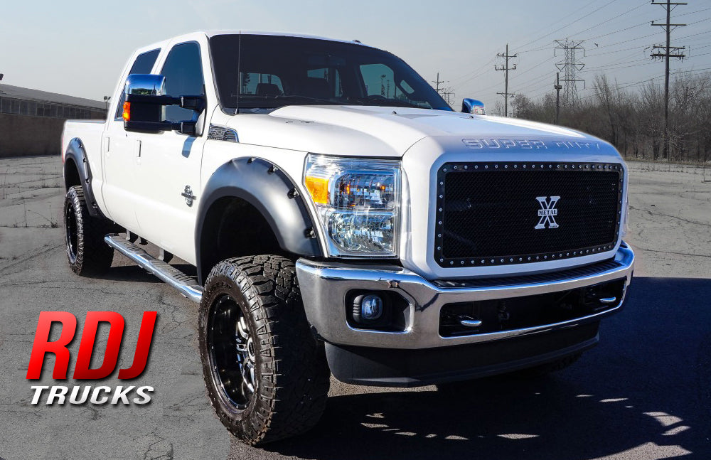 Ford F250/F350 (2011-2016) PRO-OFFROAD Bolt-On Pocket Style Fender Flares