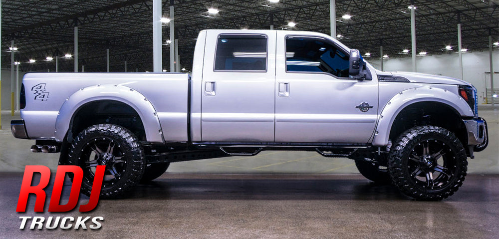 Ford F250/F350 (2011-2016) PRO-OFFROAD Bolt-On Pocket Style Fender Flares