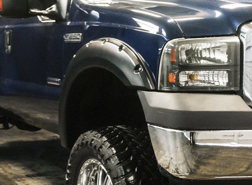 Ford F250/F350 (1999-2007) PRO-OFFROAD Bolt-On Pocket Style Fender Flares