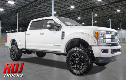 Ford F250/F350 (2017-2022) PRO-OFFROAD Bolt-On Pocket Style Fender Flares