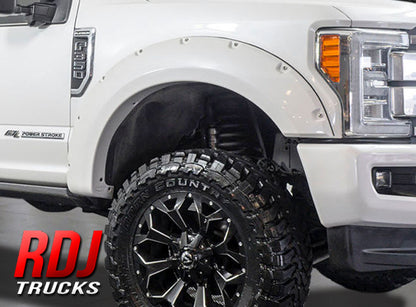 Ford F250/F350 (2017-2022) PRO-OFFROAD Bolt-On Pocket Style Fender Flares