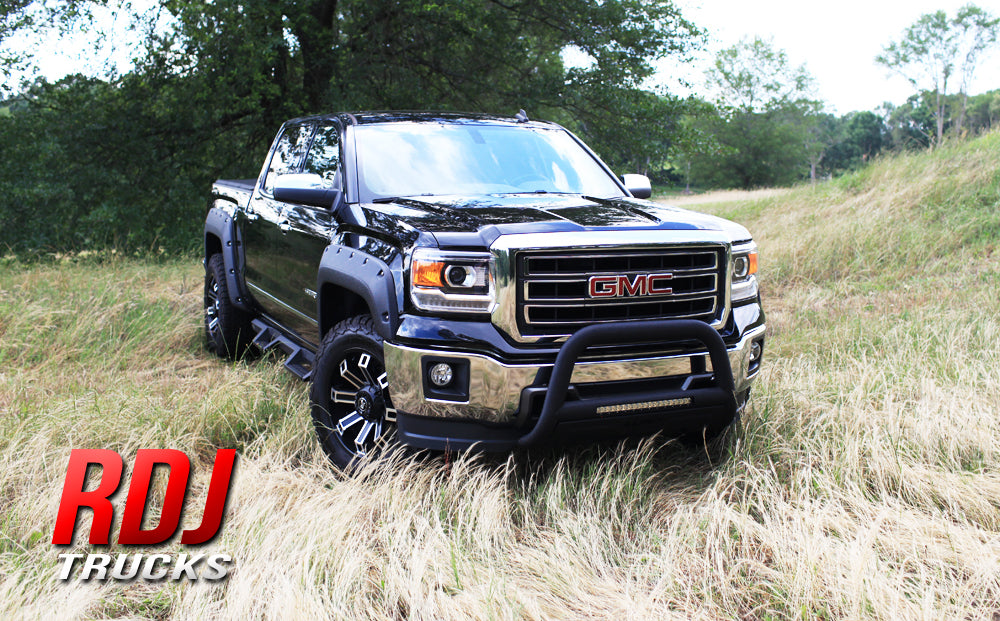 GMC Sierra (2016-2018) PRO-OFFROAD Bolt-On Pocket Style Fender Flares