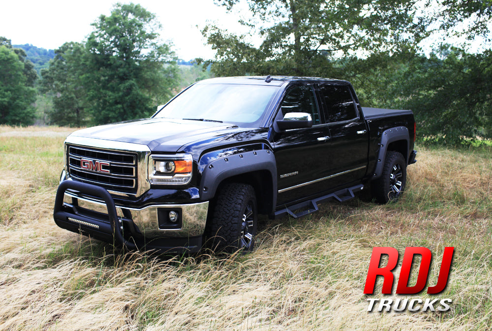 GMC Sierra (2016-2018) PRO-OFFROAD Bolt-On Pocket Style Fender Flares