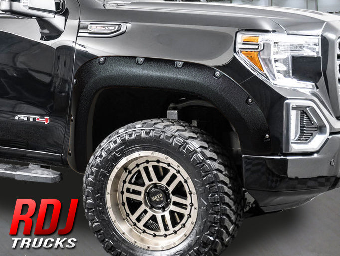 GMC Sierra (2019-2026) PRO-OFFROAD Bolt-On Pocket Style Fender Flares