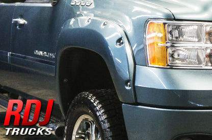 GMC Sierra 2500/3500 (2011-2014) PRO-OFFROAD Bolt-On Pocket Style Fender Flares