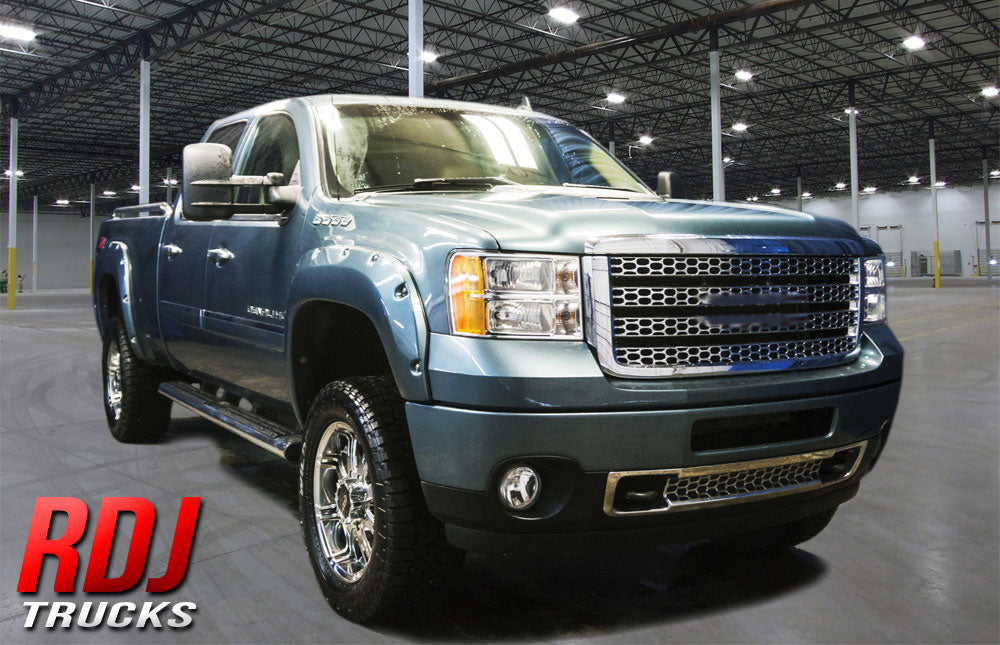 GMC Sierra 2500/3500 (2011-2014) PRO-OFFROAD Bolt-On Pocket Style Fender Flares