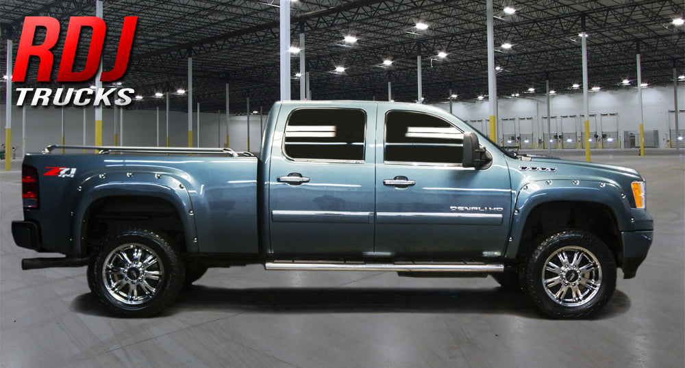 GMC Sierra 2500/3500 (2011-2014) PRO-OFFROAD Bolt-On Pocket Style Fender Flares