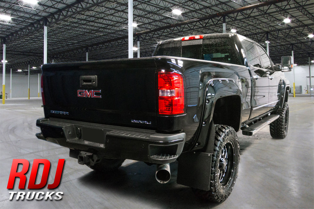 GMC Sierra 2500/3500 (2015-2019) PRO-OFFROAD Bolt-On Pocket Style Fender Flares