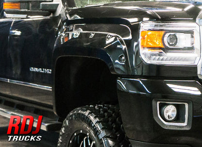 GMC Sierra 2500/3500 (2015-2019) PRO-OFFROAD Bolt-On Pocket Style Fender Flares
