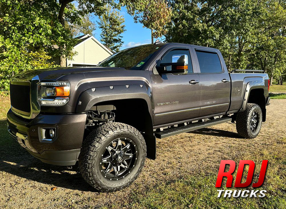 GMC Sierra 2500/3500 (2015-2019) PRO-OFFROAD Bolt-On Pocket Style Fender Flares