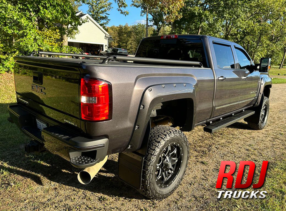 GMC Sierra 2500/3500 (2015-2019) PRO-OFFROAD Bolt-On Pocket Style Fender Flares