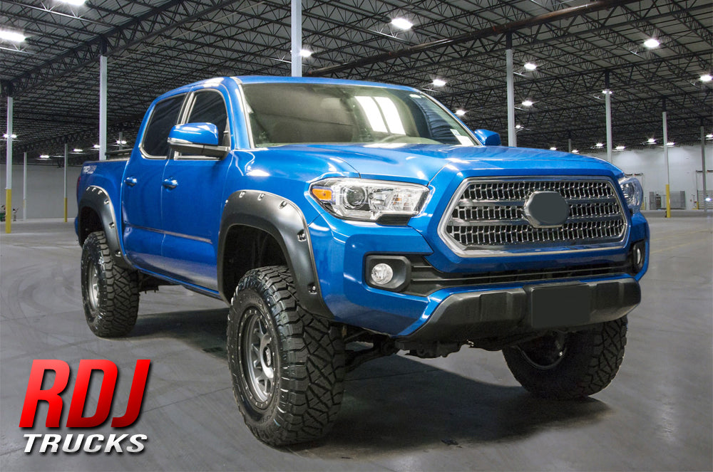 Toyota Tacoma (2016-2023) PRO-OFFROAD Bolt-On Pocket Style Fender Flares