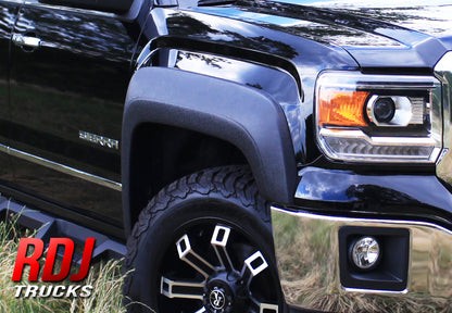 GMC Sierra 1500 (2014-2015) PRO-X-TEND Streamline Style Fender Flares