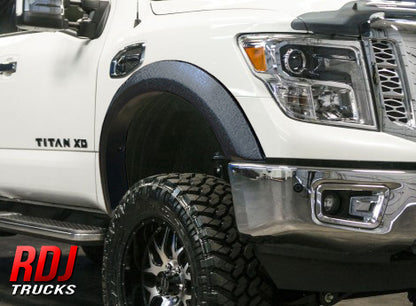 Nissan Titan XD (2016-2021) PRO-X-TEND Streamline Style Fender Flares