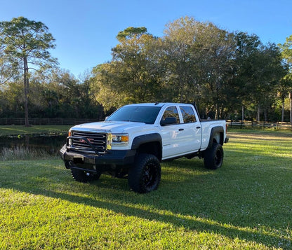 GMC Sierra 2500HD (2015-2019) PRO-POPPED Reverse Pocket Fender Flares