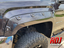 GMC Sierra 1500 (2016-2018) PRO-POPPED Reverse Pocket Fender Flares
