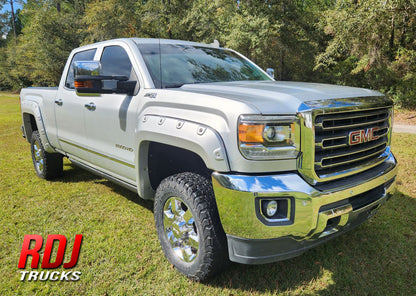 GMC Sierra 2500HD (2015-2019) PRO-POPPED Reverse Pocket Fender Flares