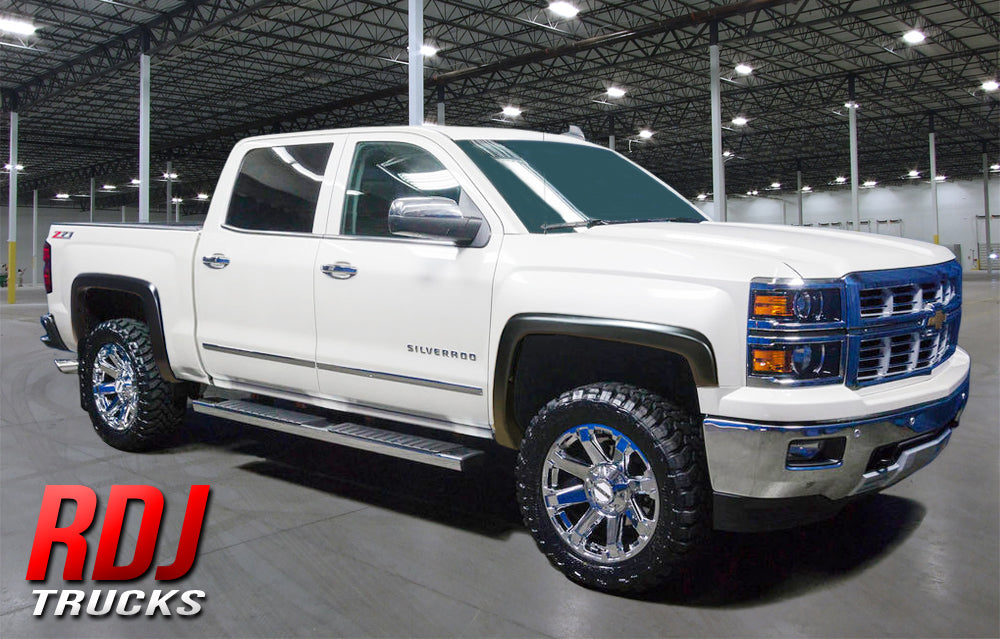 Silverado 1500 (14-18) 2500HD (15-19) HWY-PRO OEM Factory Style Fender Flares