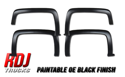 Silverado 1500 (14-18) 2500HD (15-19) HWY-PRO OEM Factory Style Fender Flares